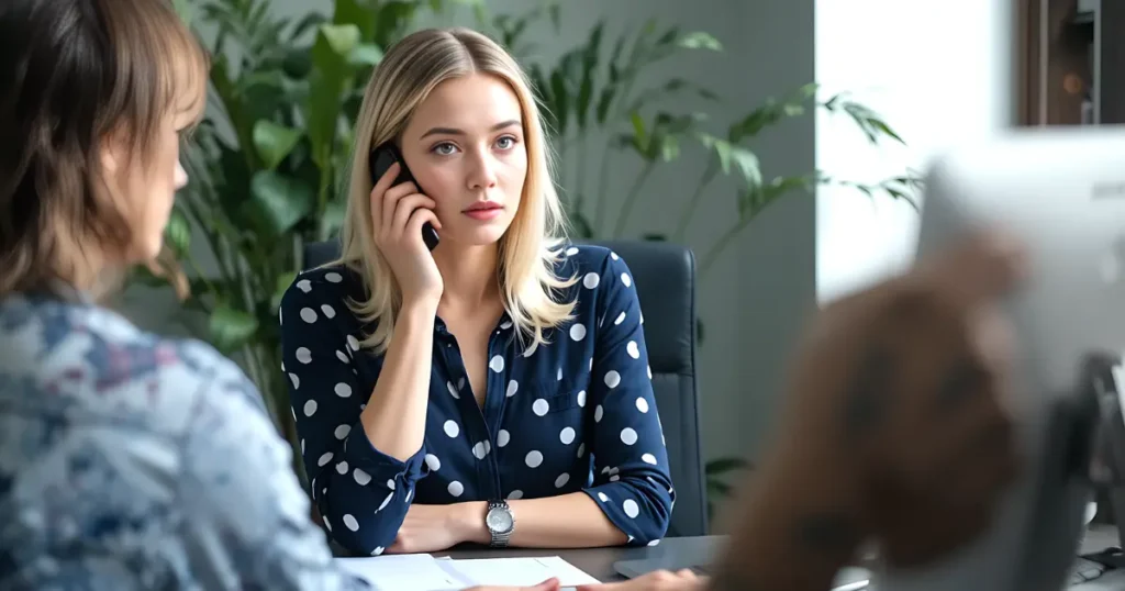 Signs of inappropriate work relationship with a woman