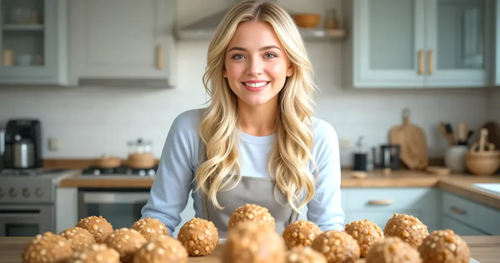 Peanut butter oatmeal balls