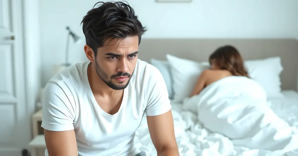 Male depression and emotional affairs